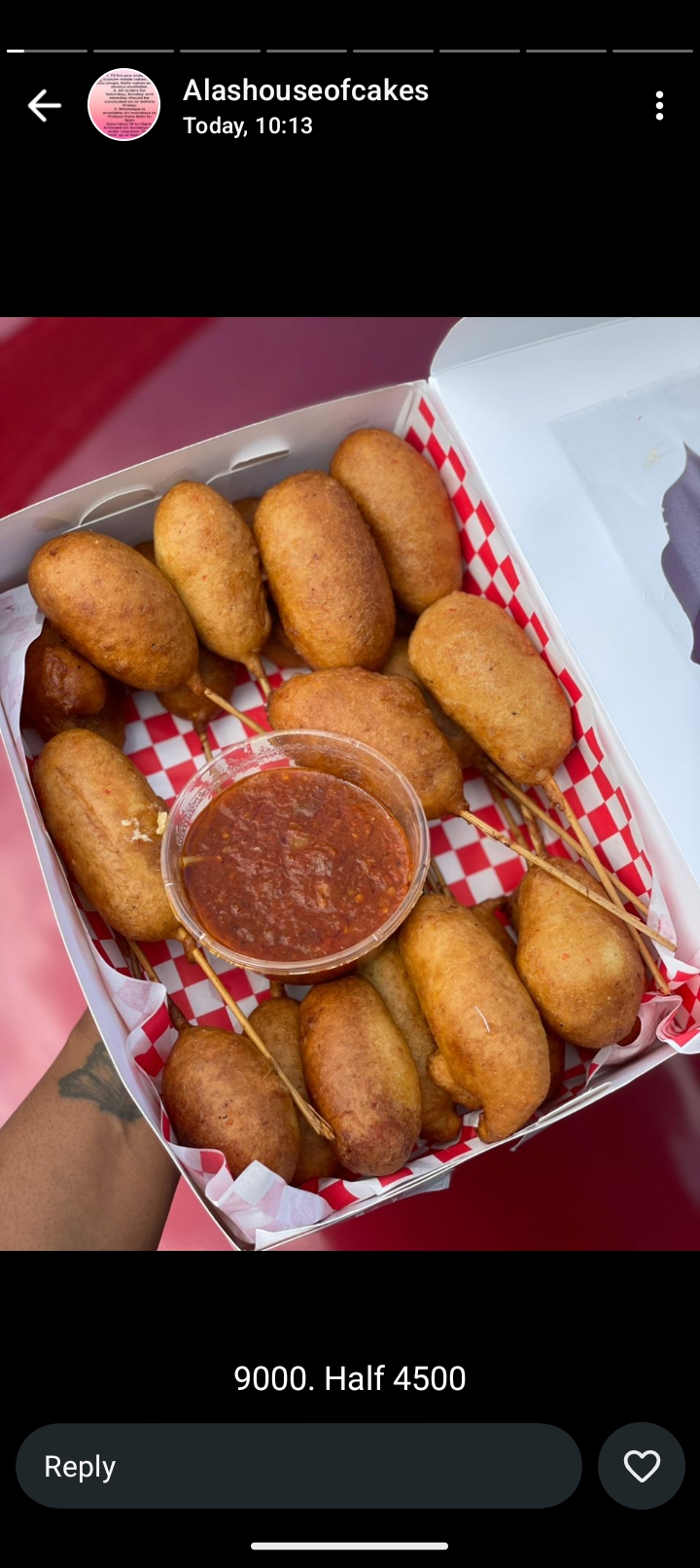 Corn dogs